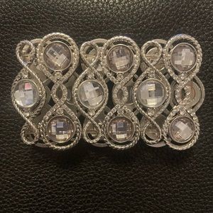 Vintage Crystal Cuff